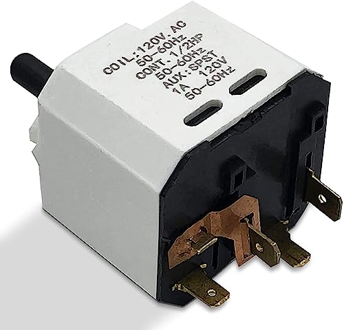 Whole Parts 3398095 Dryer Push to Start Relay Switch -