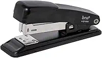Grampeador de Metal para 20 Folhas 11,5cm Preto, BRW