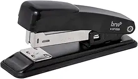 Grampeador de Metal para 20 Folhas 11,5cm Preto, BRW