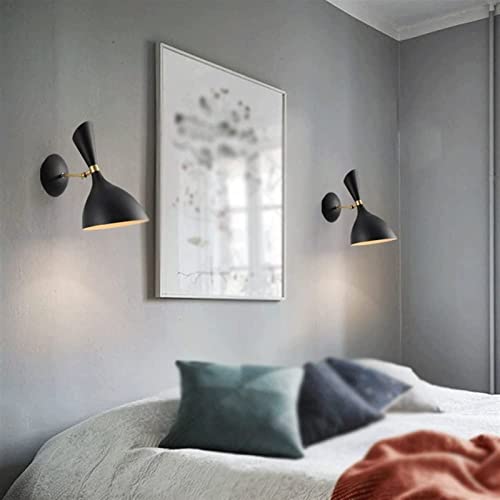 Lámpara de pared ajustable nórdica con luz LED de lectura para cabecero 5