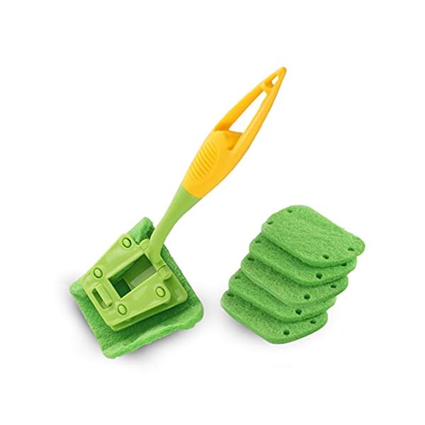 Cello Kleeno by Cello Angular Handle With Scrubber (with extra refill)