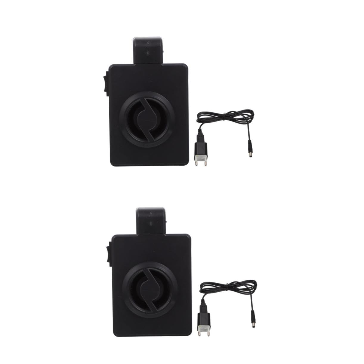 Tofficu 2 Piezas ventilador de pecera ventilador usb acuario de verano enfriador de tanque de verano ventilador de refrigeración del acuario pequeño enfriador de pecera abdominales Negro
