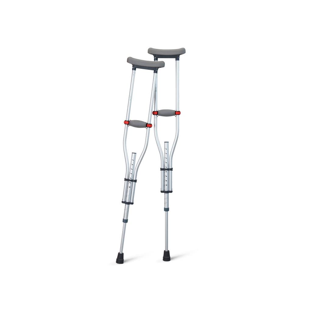 GCX- Muleta for Axilas Aleación de Aluminio Altura Ajustable Axilas Doble muleta Ligero Axilas Doble muleta Bastón Muleta Palo Firma