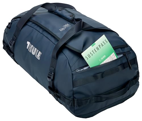 Image of Thule Chasm 70L Duffel, Easy to Pack, Converts to Backpack, Internal mesh Pockets, Lockable Zippers, Recycled Materials