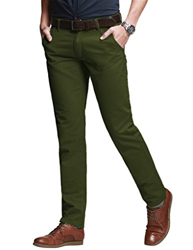 Image of Match Men's Regular Fit Comfort Stretch Casual Chino Pants