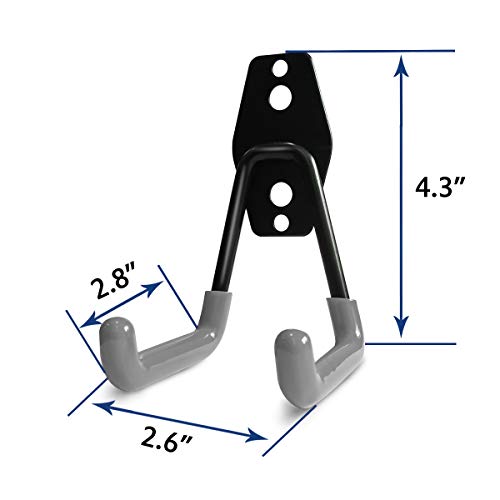 image for GeeWatom 2 Pack Garage Storage Utility Hooks，Garage Garden Tool Orga
