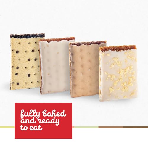 Katz Gluten Free Snacks Toaster Pastries 4 Flavor Fruit Variety Pack Apple Crisp, Cinnamon, Chocolate Chip & Strawberry. Free of Dairy, Soy, Tree nuts, and peanuts. Kosher 8oz (4pk)