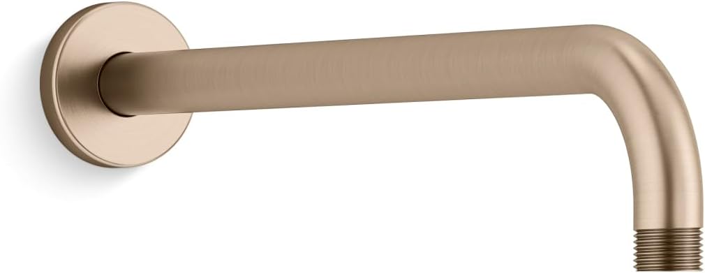 KOHLER K- 26322-BV STATEMENT™ 1F WM RH ARM - 14" (355MM), Vibrant Brushed Bronze