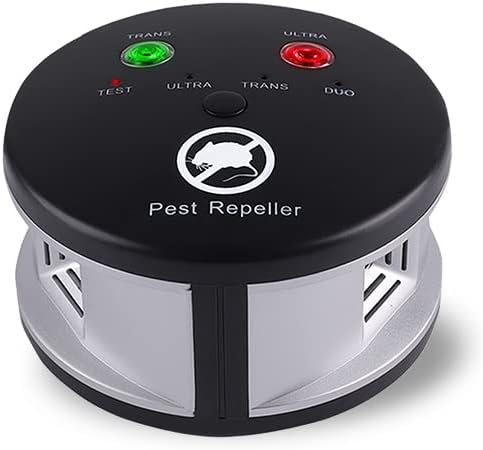Ultrasonic Pest Repeller, Model Frog II, Indoor Electronic Bug Control Repellent, Expel Ant, Mosquito, Mouse, Spider, Roach, Rat, Flea, Fly, Squirrel