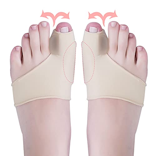 Bunion Corrector for Women Big Toe Orthopedic Bunion Splint Hammer Toe Corrector Sleeve for Hallux Valgus Correction Toe Separators for Bunions Day/Night Support