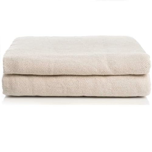 Heavy Weight 2.5k+ Bolton Twill Professional Tough Quality Dust Sheet 12ft x 9ft (5 x 9ft)