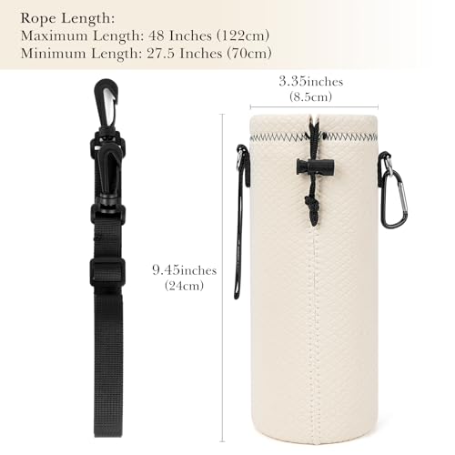 Bolsa bandolera para botella de 32 oz que evita caídas y libera tus manos al caminar 4