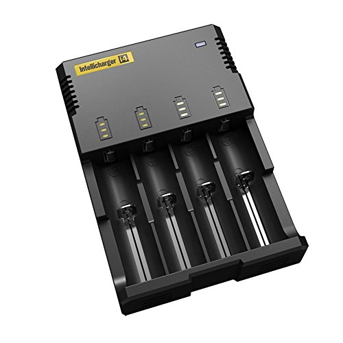 Nitecore LEPAZD694 Intellicharger New I4 V2 Universal 4 Channel Li-Ion Ni-Cd Ni-Mh Smart Charger cover