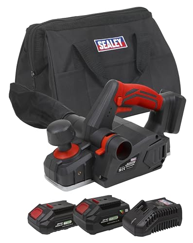 Sealey Cordless Planer Kit 20V SV20 Series - 2 Batteries - CP20VBSKIT