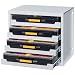 Produktbild Allit 455805 Gehaeuse fuer Schubladensystem EuroPlus Depot M (B x H x T) 380 x 465 x 505mm Grau 1St.