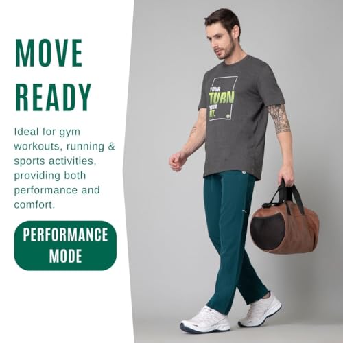 Image of Track Pant for Men for Running, Gym Sports Lower for Men & Boys Summer Track Pants for Men, Boys Multipurpose Mens Lower Activewear Regular Fit Trousers Sports Night Pants for Men