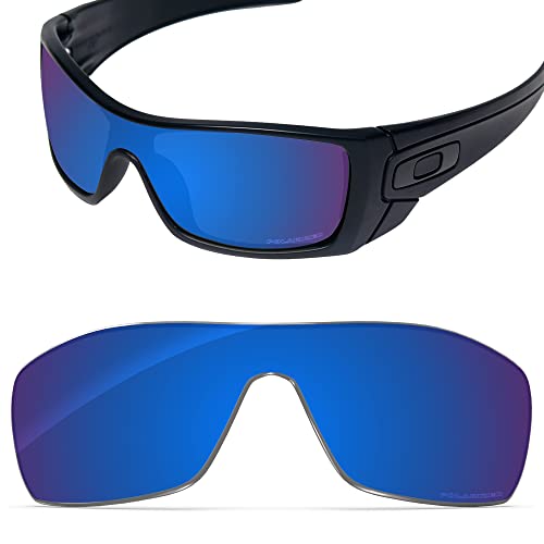 Image of Performance Replacement Lenses Compatible with Oakley Batwolf OO9101 Polarized, UV Protection, Anti-Scratch