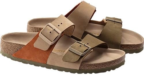 Birkenstock Arizona Split Nu Sandcastle Khaki Hex Unisex Shoes Size 7, Color: Sandcastle Khaki Hex
