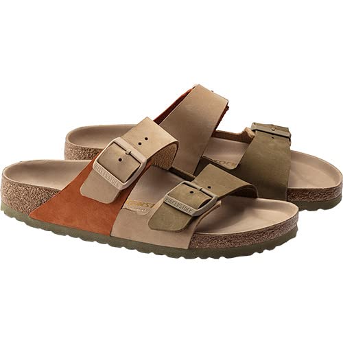 Birkenstock Arizona Split Nu Sandcastle Khaki Hex Unisex Shoes