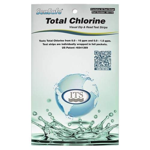 Industrial Test Systems 481110, Total Chlorine Check (Pack of 15 pcs)