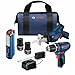 Bosch Power Tools Combo Kit GXL12V-310B22-12V Max 3-Tool Set with 3/8 In. Drill/Driver, Pocket Reciprocating Saw and LED Worklight