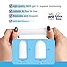 Gel Toe Caps, (4pcs Large + 16pcs Medium) Breathable Toe Covers, Silicone Toe Protectors Infused with Aloe Vera Extract, for Blisters, Corns, Hammer Toes, Toenails Loss
