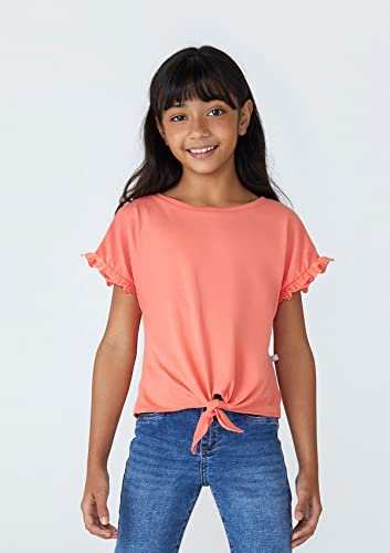 Blusa Básica Infantil Menina Manga Curta