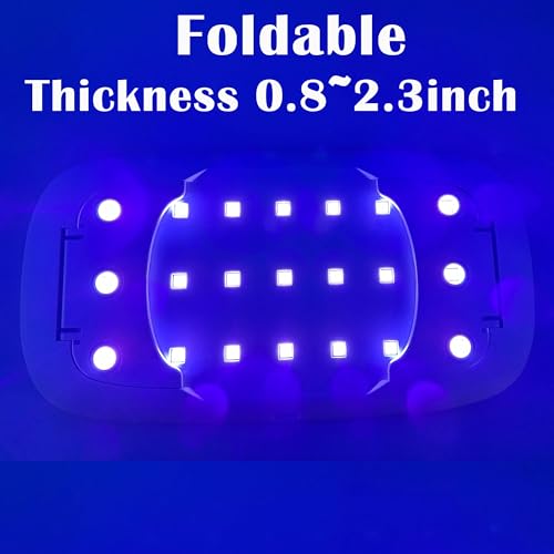 Xcvoc 3D UV ULTRAVIOLET CURING LAMP Large Uv Light For Resin Curing Lamp,Teeth Gems,Screen Printing,Uv Glue,Glass Windshield Repair,3D Printer Uv Resin Fast Curing Lamp thumb #3