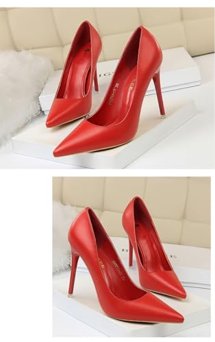 Women's Stiletto High Heels Pointed Toe Sexy Party Pumps for Evening Prom Dress Shoes - Classic Slim Heel3