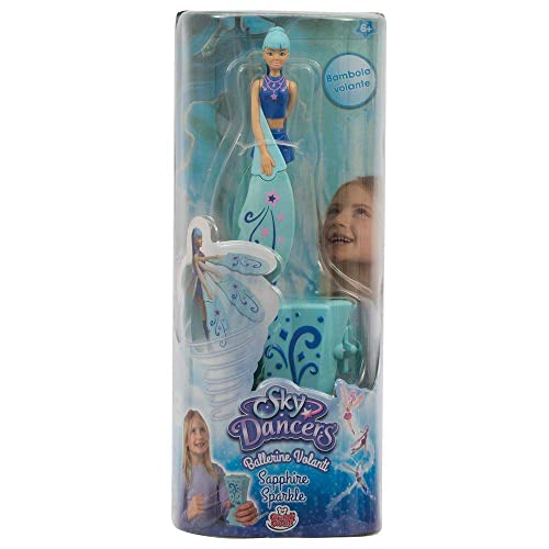 Grandi Giochi - SKD00004 Sky Dancers Flying Ballerinas Pack with Doll and Launcher