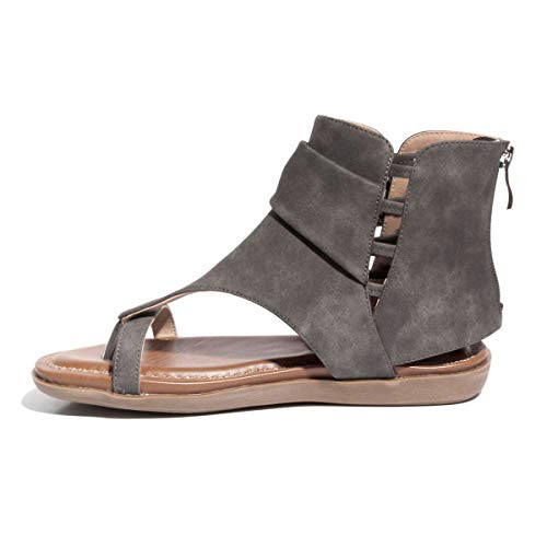 Sandália com zíper Chi