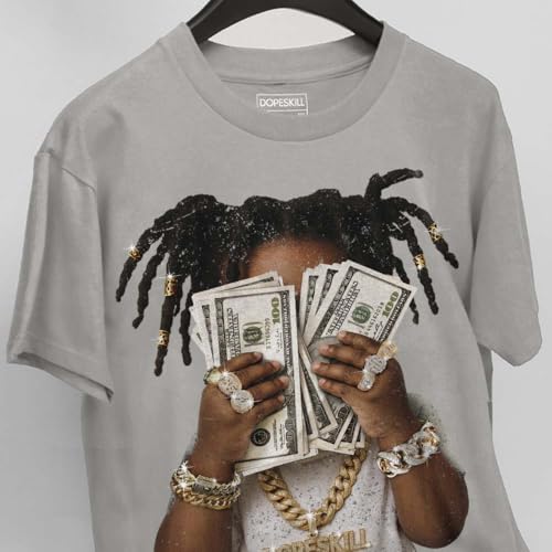 Image of DopeSkill Graphic Tee Streetwear Hip Hop Hypebeast Street Style Unisex T-Shirt Sneaker Colour Matching Shirts Swag Y2K Style