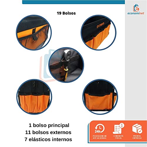 Bolsa ferramentas 19 Comp.Alca Starf