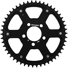 Supersprox - Black Stealth Sprocket, 50T, Chain Size 530, Rst-7081-50-Blk