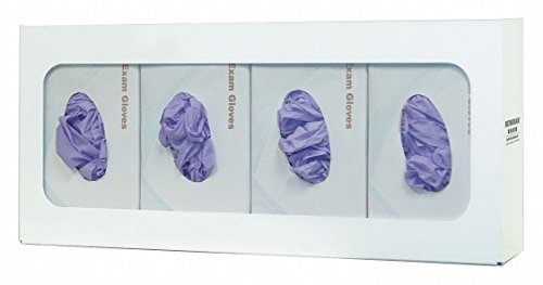 Glove Box Dispenser, PC Steel, 22-21/64inW