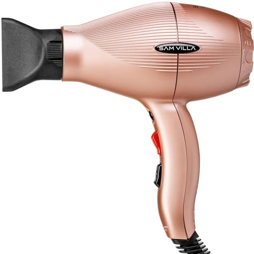 Sam Villa Lightweight & Quiet Ionic Professional Hair Dryer With