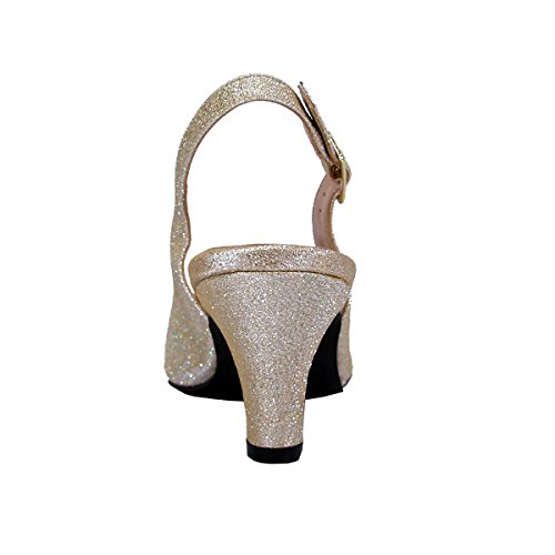 Floral Candice Women's Wide Width Pointed-Toe Slingback Shoes4