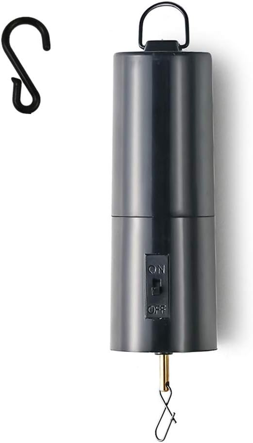 Wind Spinner Disco Ball Motor, Rotating Mobile Whirligigs Kinetic Outdoor with Battery, Mirror Ceiling Hanging for Yard Chime Wind Socks(1PC)