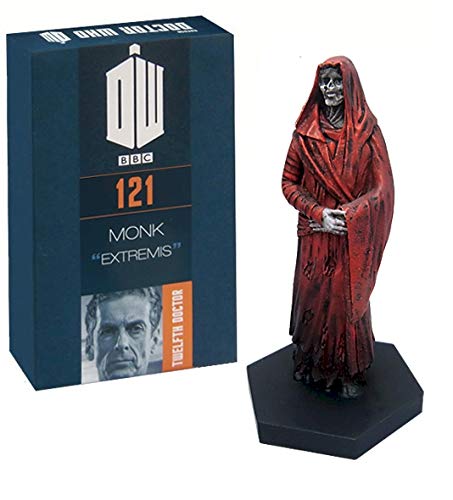 Official Licensed Merchandise Doctor Who Figurine de collection Moine peinte à la main Échelle 1/21 Figurine collector #121 Cover