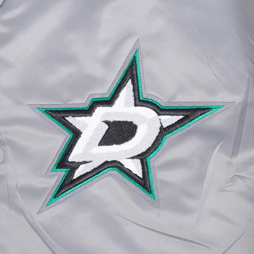 Image of Pro Standard Mens NHL Old English Satin Jacket