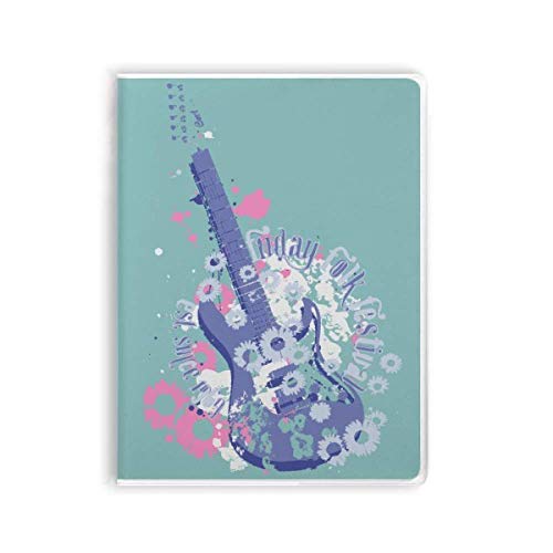 Carnet de notes guitare couverture souple haute qualité artistique