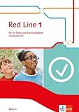  Red Line 1. Ausgabe Bayern: Fit für Tests und Schulaufgaben mit Audios Klasse 5 (Red Line. Ausgabe für Bayern ab 2017)