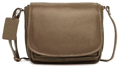 Image of WildHorn Oliva Crossbody Bags for Women-Premium Leather Vintage Fashion Purse with Adjustable Strap