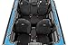 Rough Country Neoprene Seat Covers for 2021-2023 Ford Bronco | 4-Door - 91045,Black