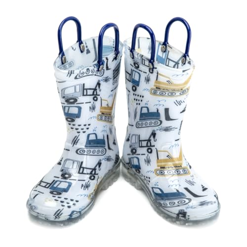 Image of HugRain Light Up Rain Boots for Little Kids