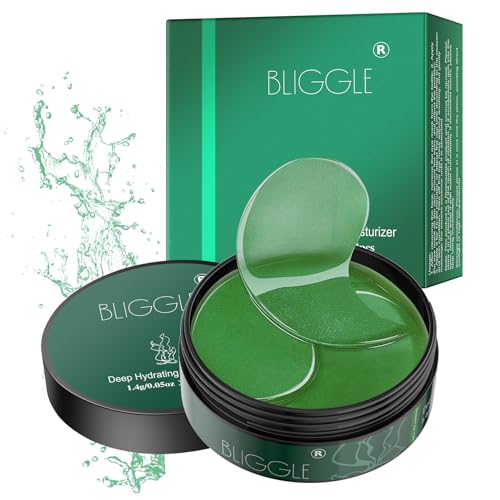 BLIGGLE Máscara para os olhos, remendos sob os olhos para olheiras inchadas, cuidados com a pele, re
