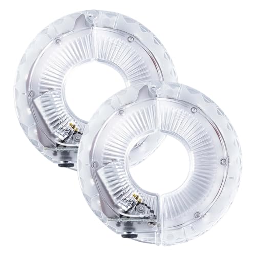 Vivace display a 7 colori: le LED luminose offrono sette colori con 18 motivi lampeggianti e statici, creando un effetto visivamente sorprendente per le ruote della bicicletta che migliora la visibilità notturna e aggiunge un divertente tocco decorativo per bambini, adolescenti e adulti
