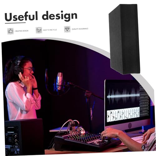 BESTonZON Almohadilla Acústica de Absorción de Sonido para Aislamiento de Subwoofer Paneles de Espuma para Reducción de Ruido en Estudio miniatura 4