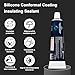 1DFAUL 100ml Conformal Coating for Electronics, Silicone Conformal Coating Insulating Sealant, Waterproof, Dust& Moisture Resistant, for Reliable Electronic Components Protection