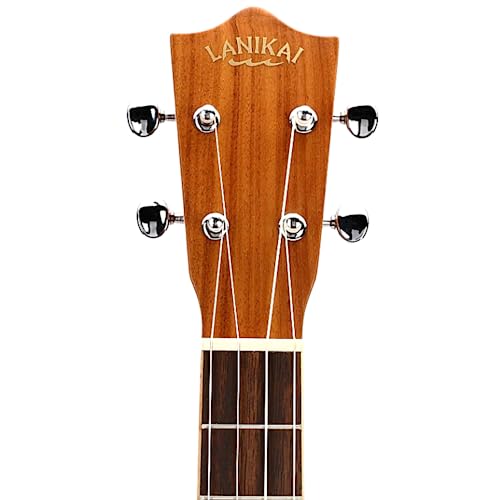 Lanikai, 4-String Ukulele, Chrome, Concert (ACSTC) - Image 4